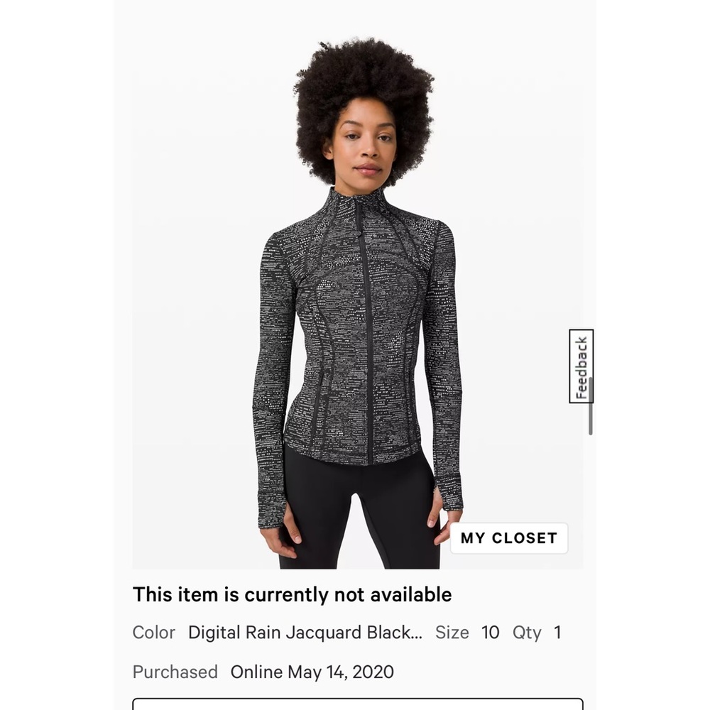EUC Lululemon Define Jacket
